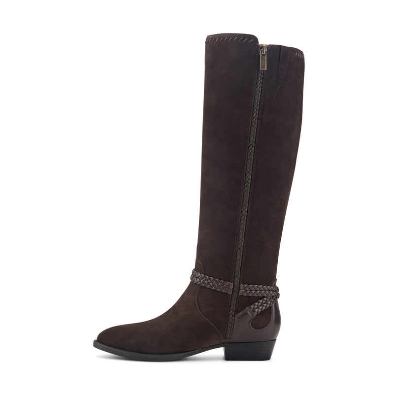 Perla Suede Riding Boots