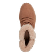 Yara Waterproof Suede Lug Sole Ankle Booties