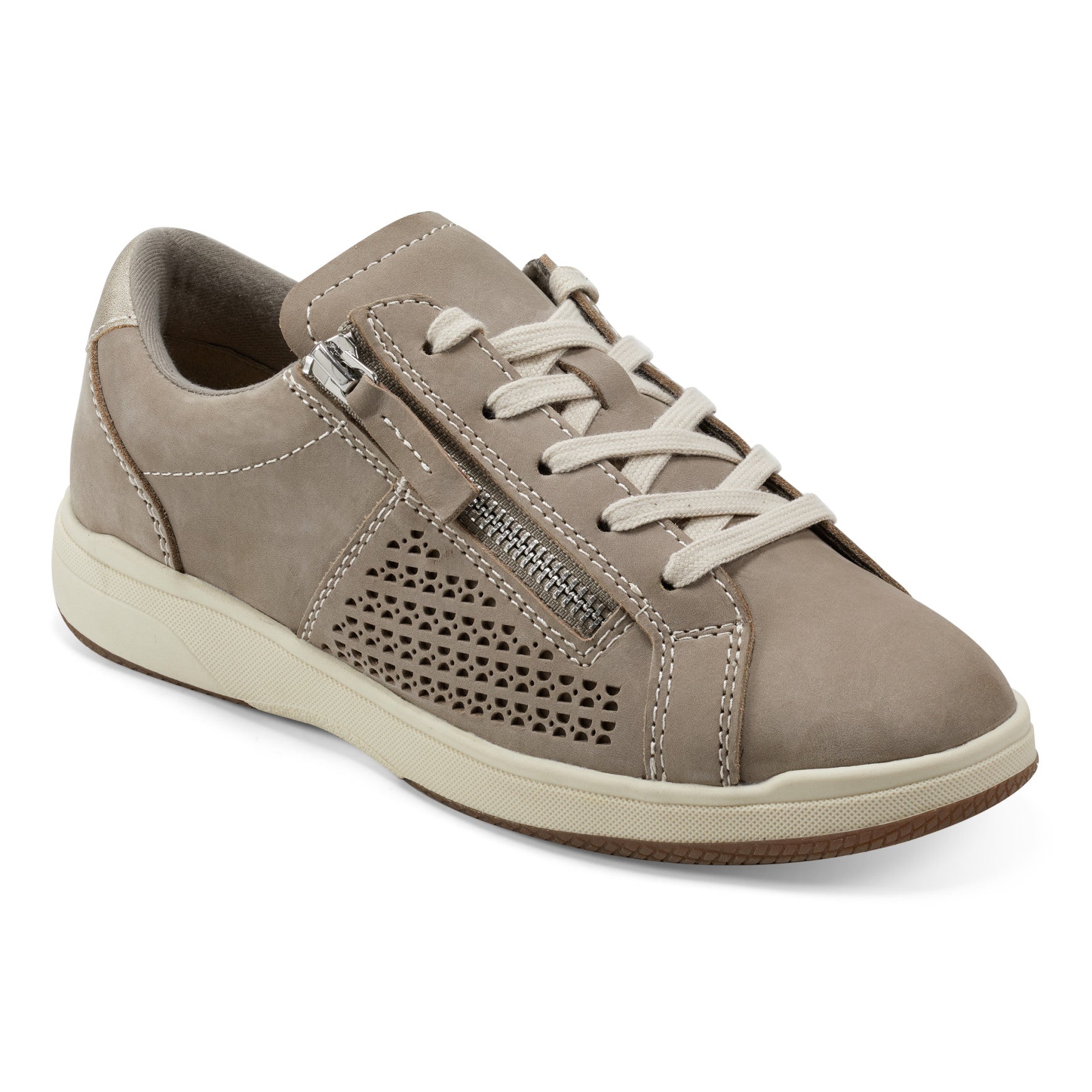 Netta Round Toe Casual Lace-up Sneakers