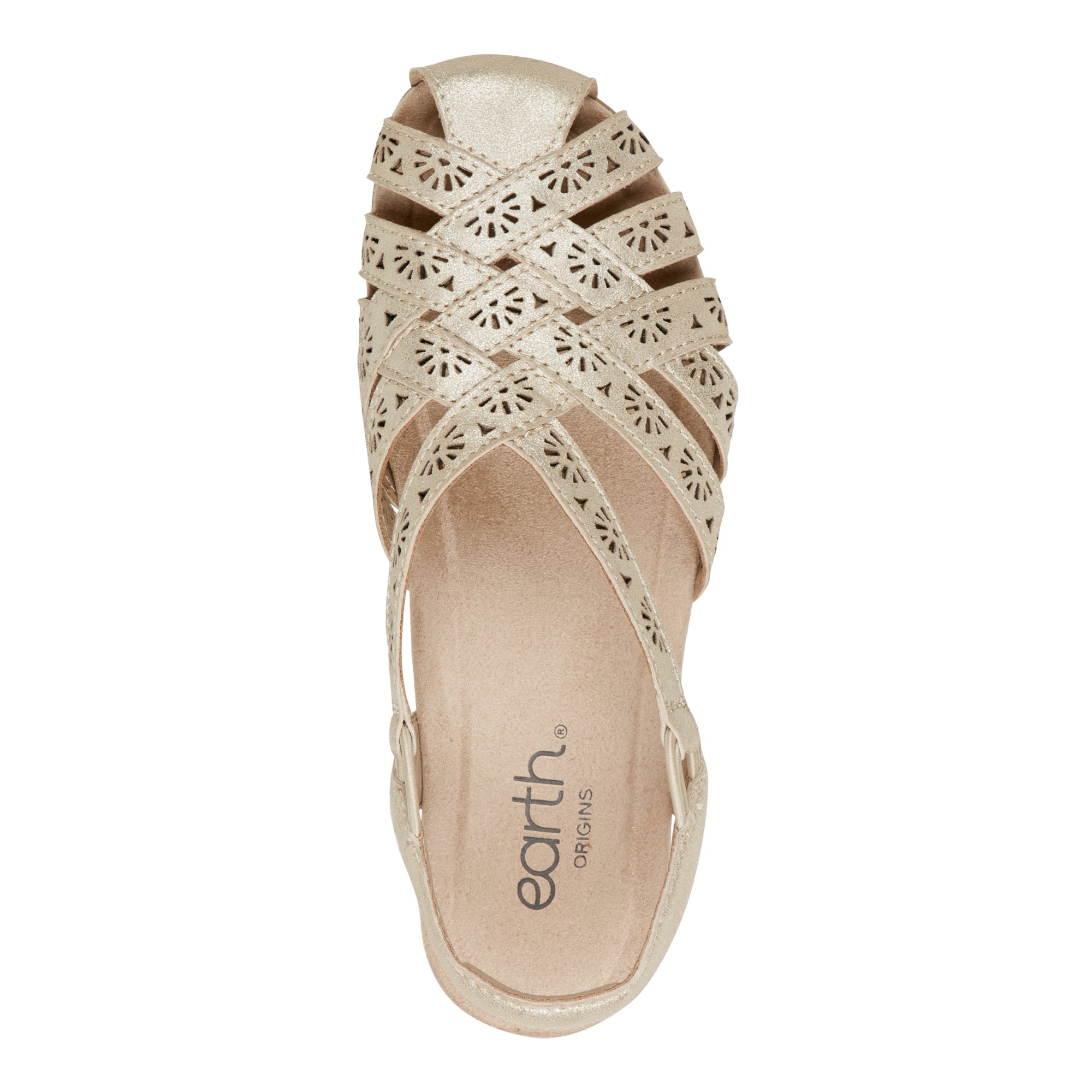 Briel Round Toe Casual Slingback Flat Sandals