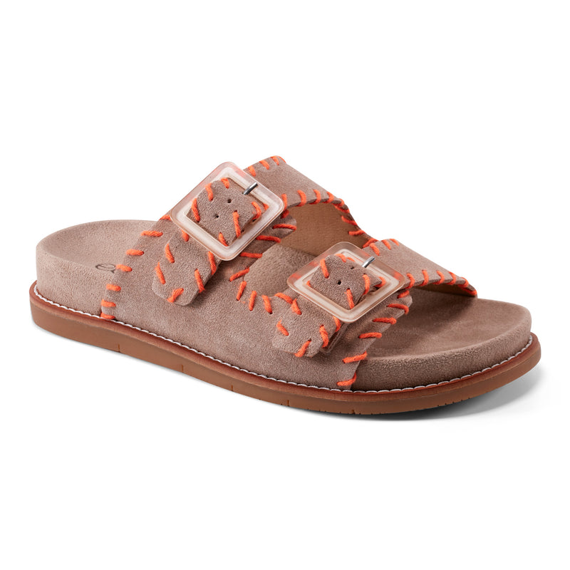 Fausto Round Toe Casual Flat Strappy Sandals