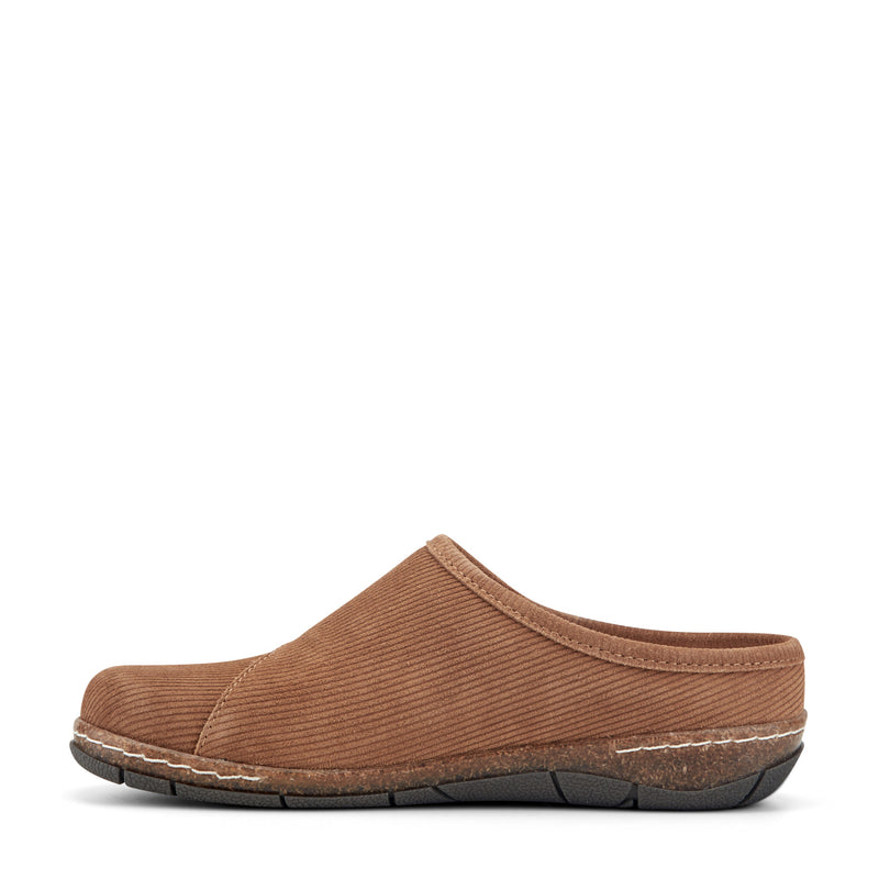 Ezra Round Toe Casual Slip-on Flat Clogs