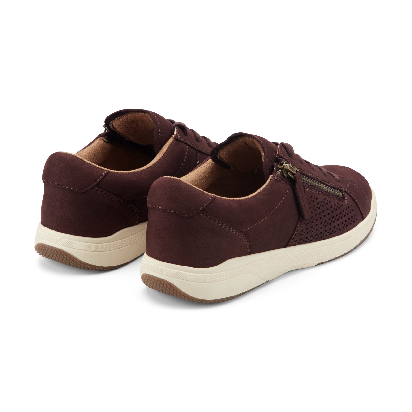 Netta Round Toe Casual Lace-up Sneakers