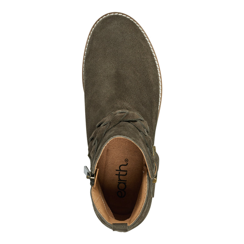 Nicole Round Toe Casual Booties