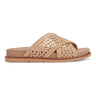 Flurry Round Toe Slip-on Flat Casual Sandals