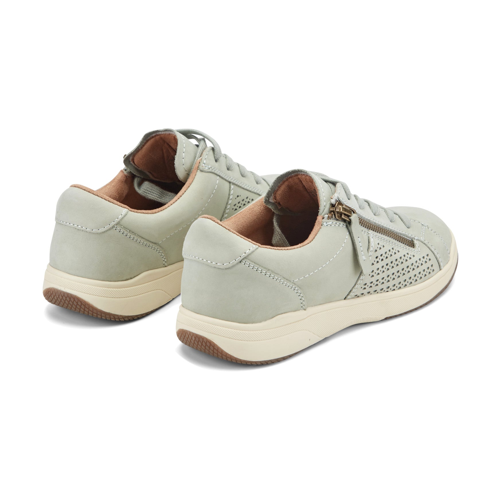 Netta Round Toe Casual Lace-up Sneakers