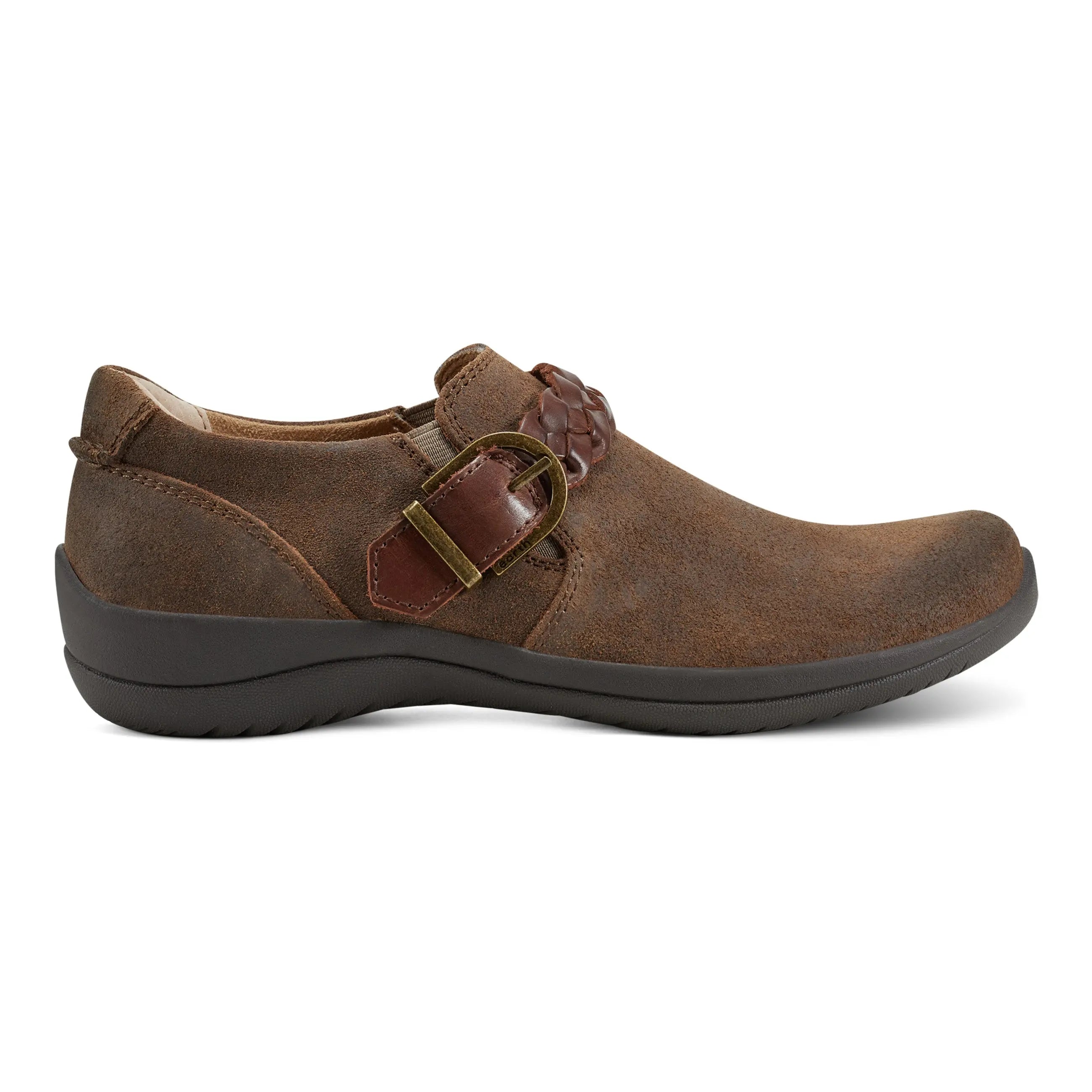 Farage Cold Weather Round Toe Casual Slip-on Flats