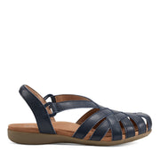 Berri Woven Casual Round Toe Slip-on Sandals