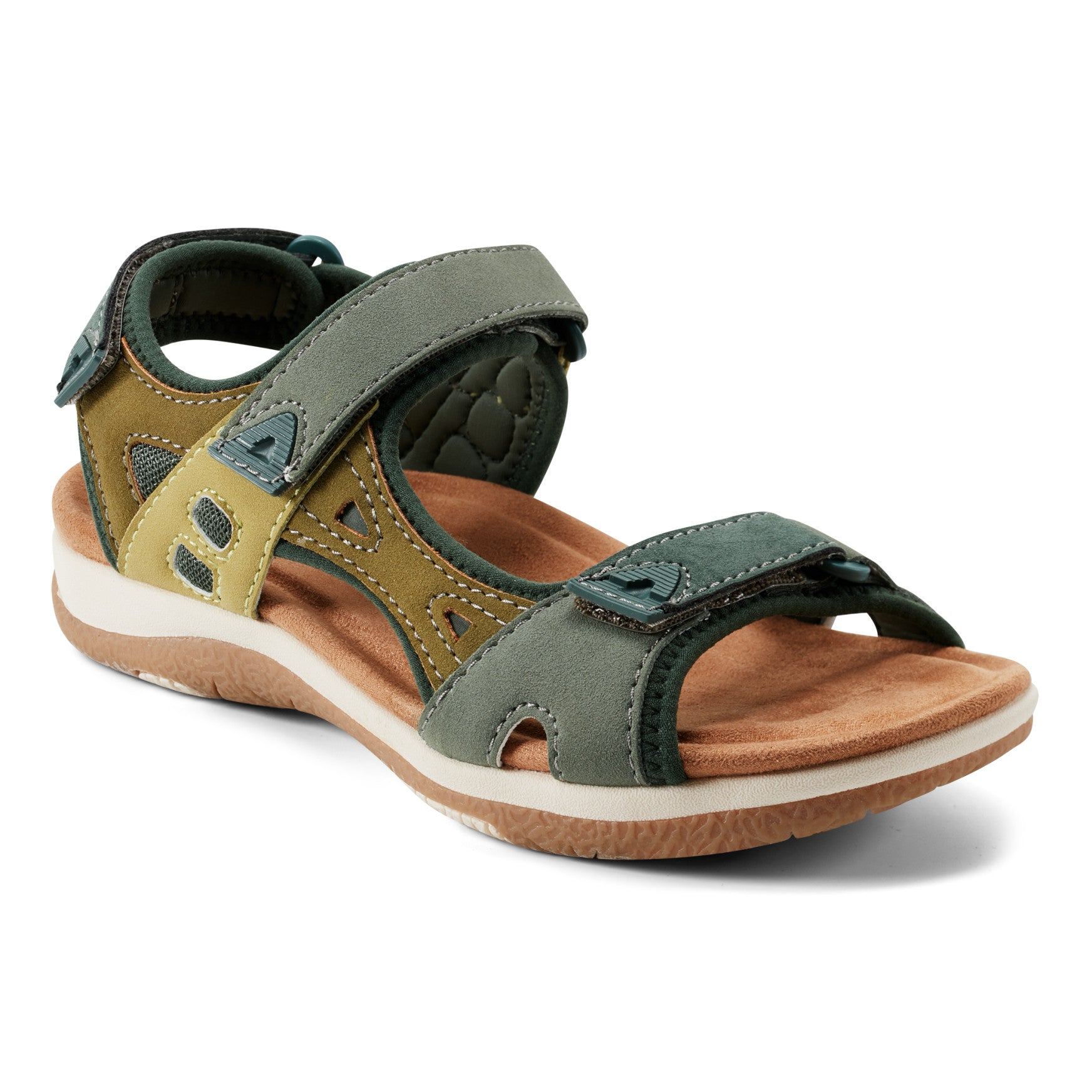 Skylar Round Toe Lightweight Casual Flat Sandals