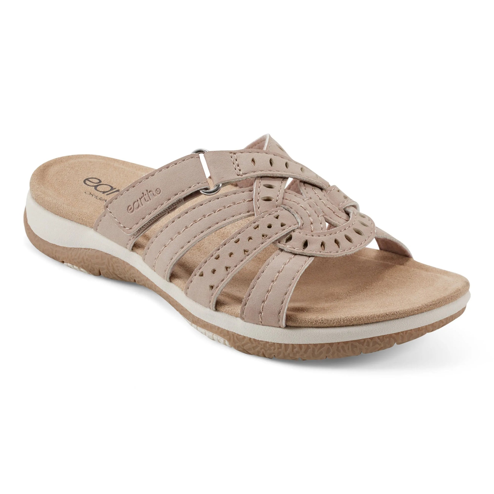 Sassoni Strappy Casual Slip-On Flat Sandals