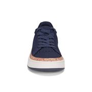 Knight Round Toe Lace-up Casual Sneakers