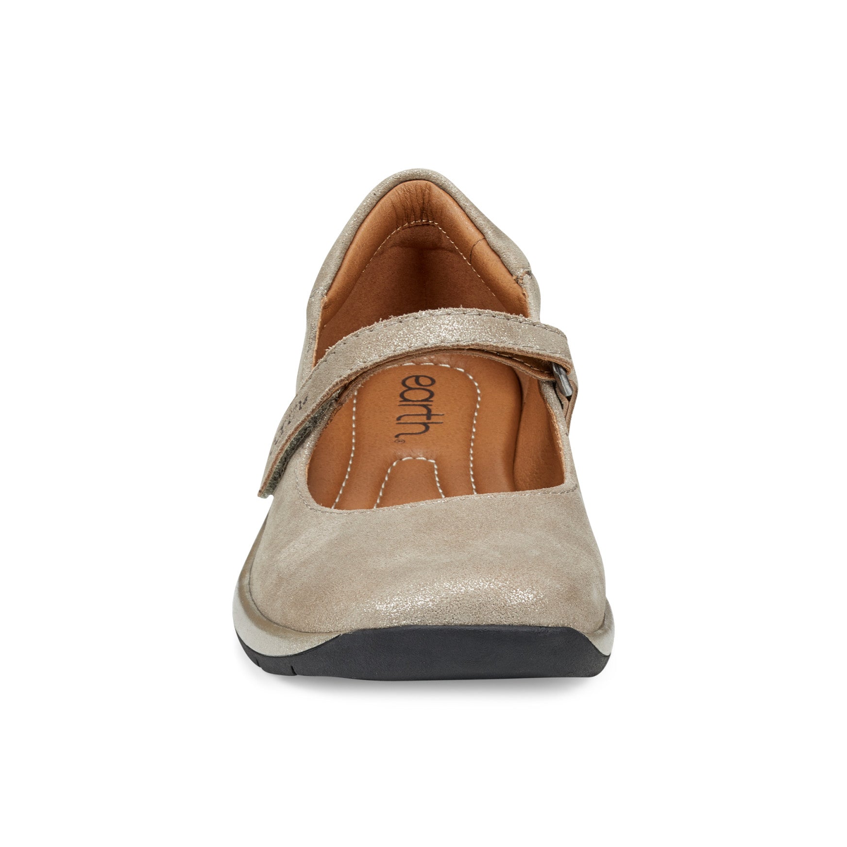 Tose Lug Sole Square Toe Casual Ballet Flats