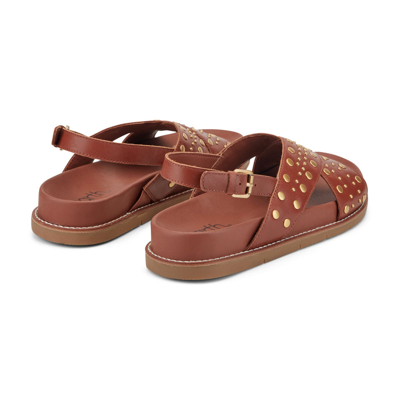 Ferdie Studded Leather Sandals