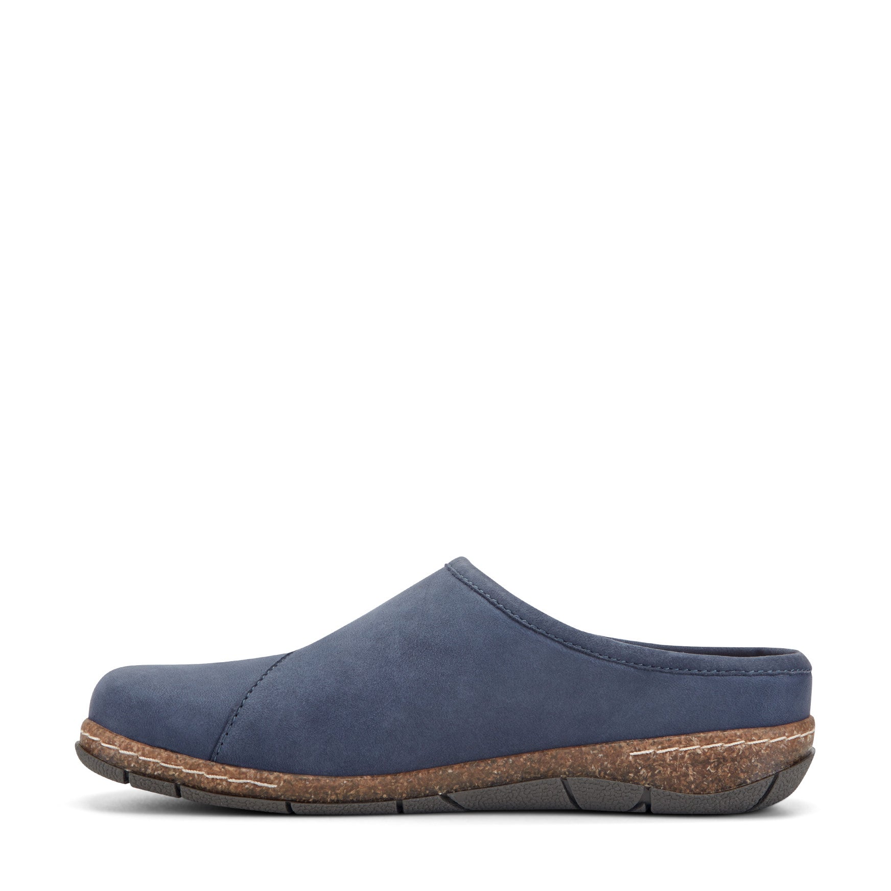 Ezra Round Toe Casual Slip-on Flat Clogs