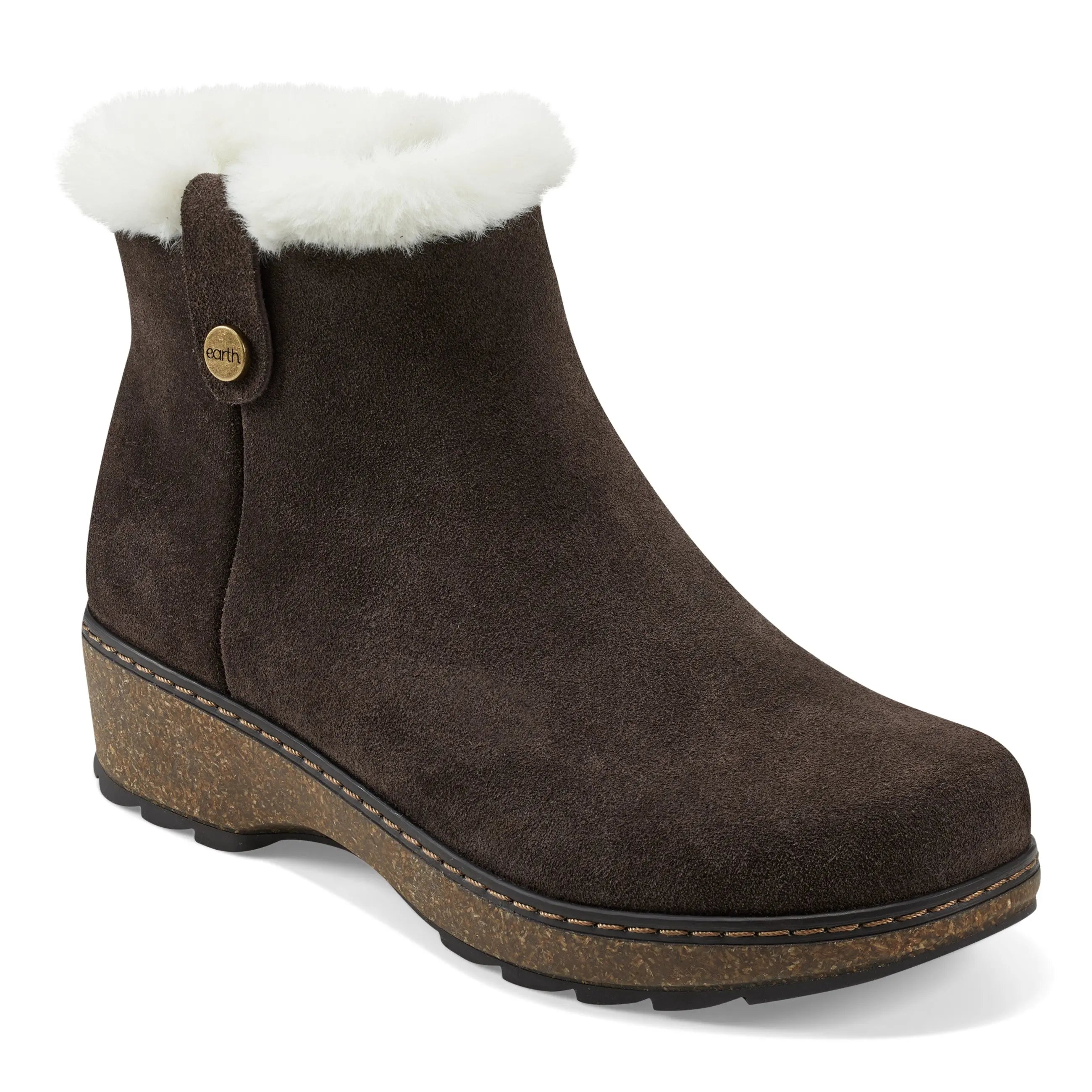 Kim Cold Weather Round Toe Casual Booties