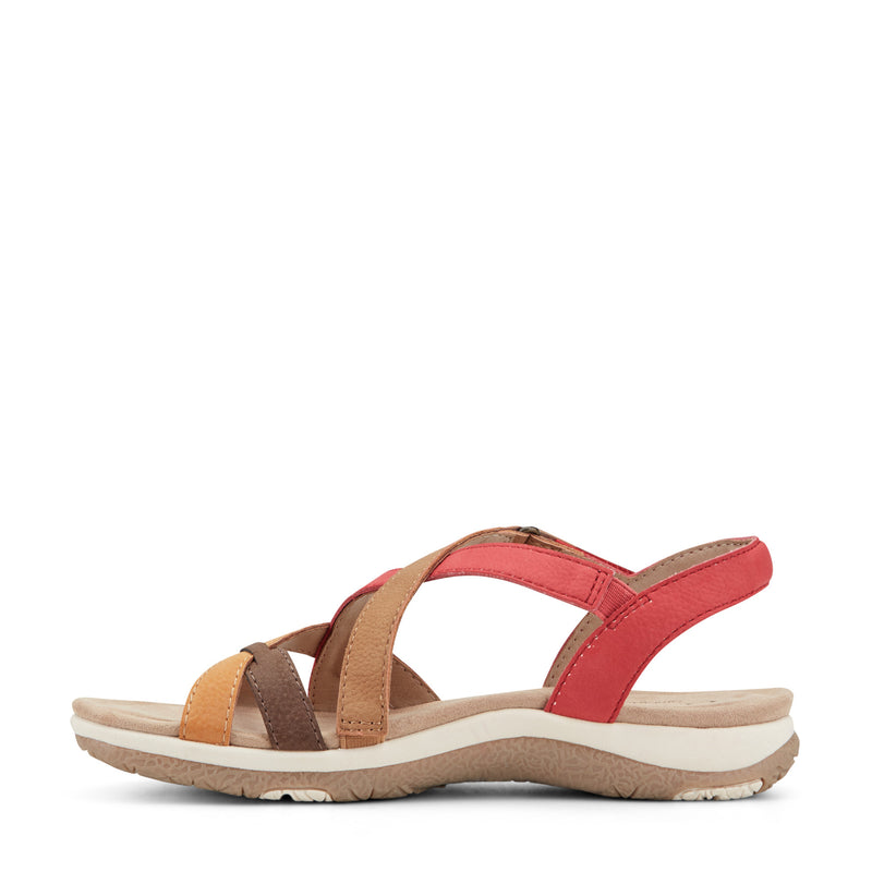 Sterling Casual Strappy Round Toe Flat Sandals