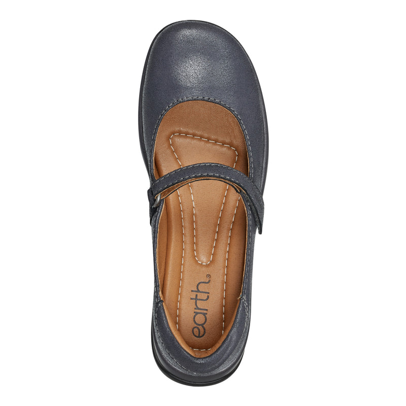 Tose Lug Sole Square Toe Casual Ballet Flats