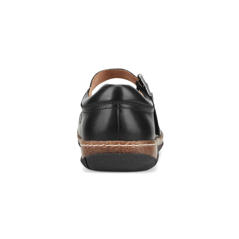 Women's Erie Mary Jane Ballet Flats - Black Leather | earth shoes Women's Erie Mary Jane Ballet Flats - Black Leather | earth shoes