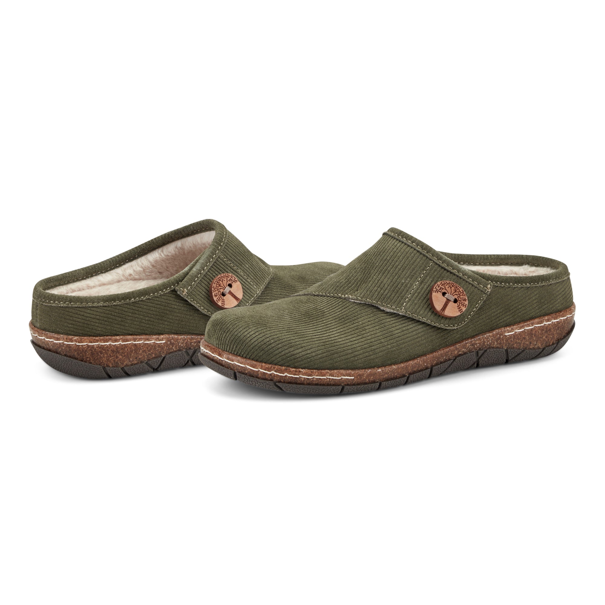 Ezra Round Toe Casual Slip-on Flat Clogs