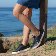 Dailey Leather Lace-Up Sneakers