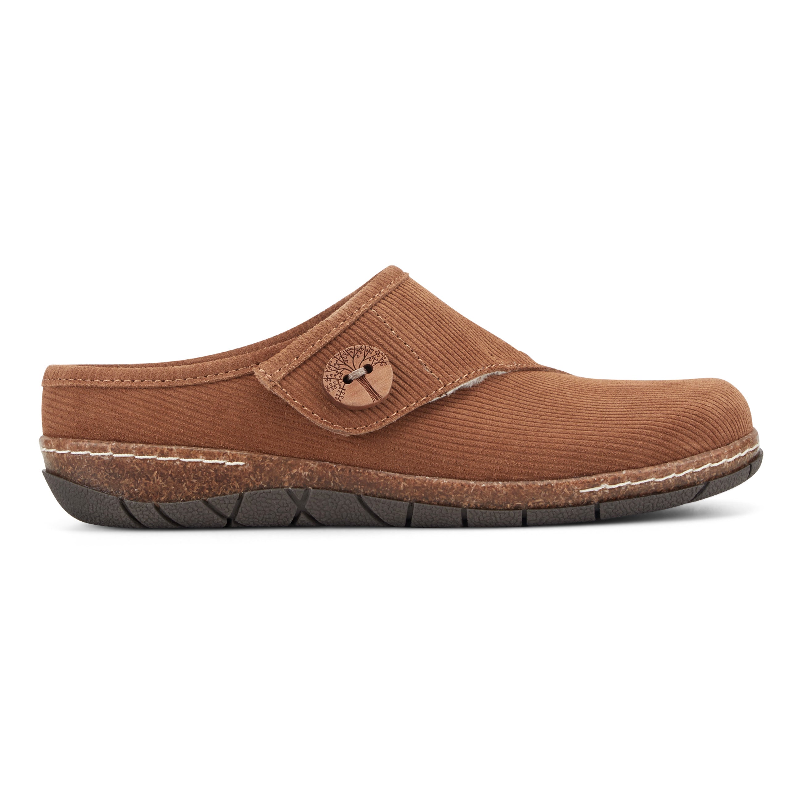 Ezra Round Toe Casual Slip-on Flat Clogs