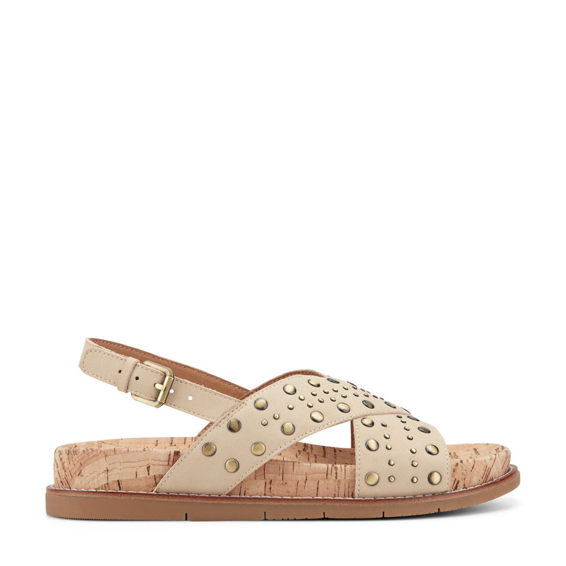 Ferdie Studded Leather Sandals