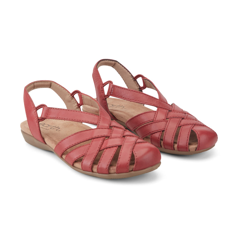 Berri Woven Casual Round Toe Slip-on Sandals