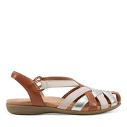 Berri Woven Casual Round Toe Slip-on Sandals