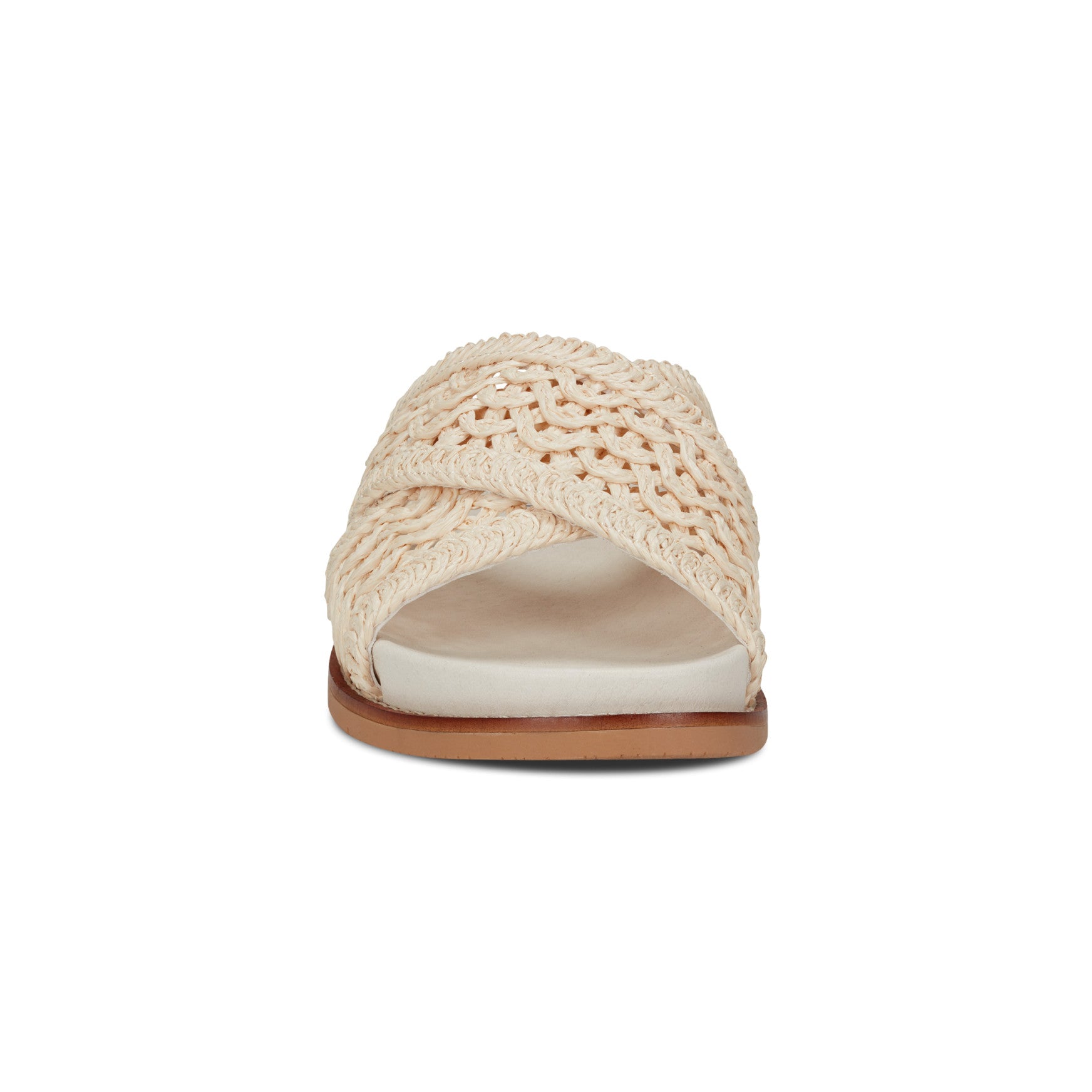 Flurry Round Toe Slip-on Flat Casual Sandals