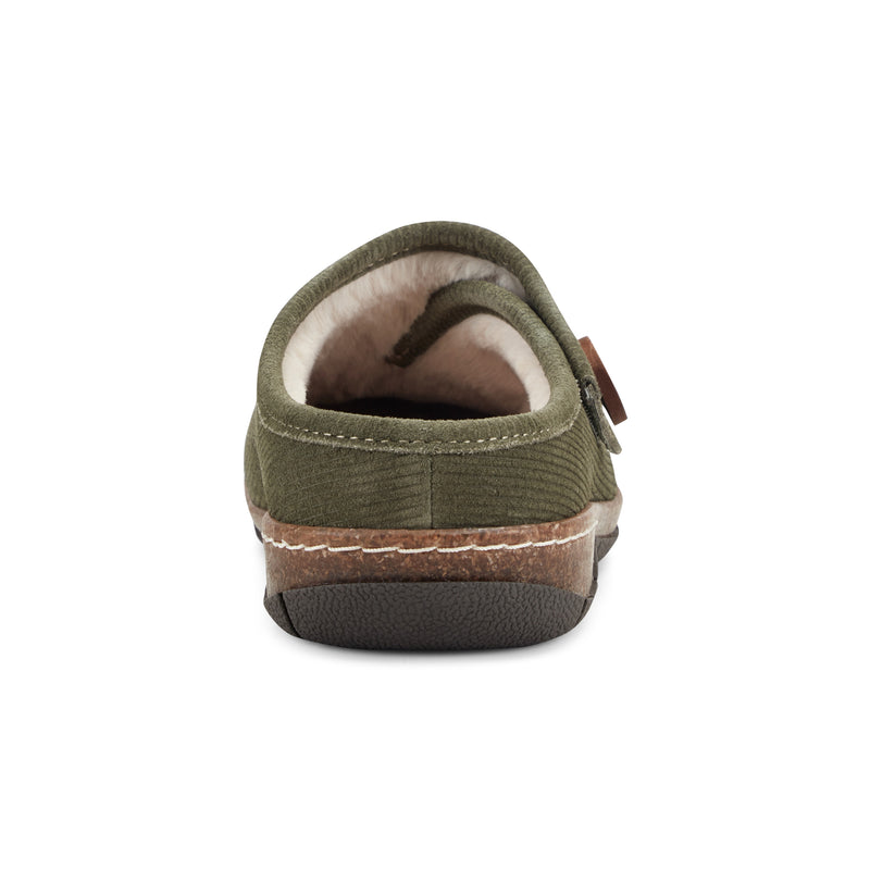 Ezra Round Toe Casual Slip-on Flat Clogs