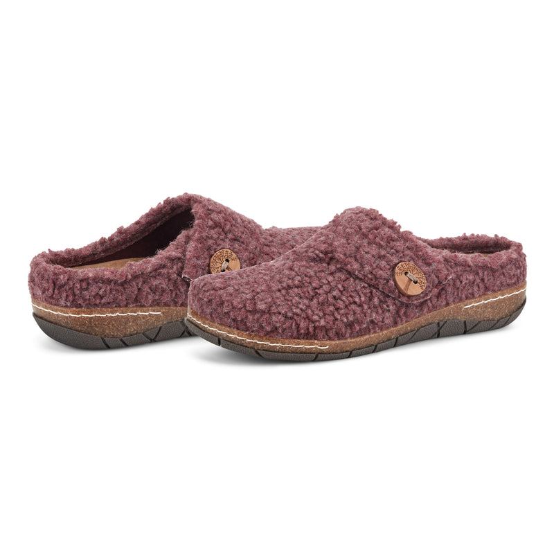 Ezra Round Toe Casual Slip-on Flat Clogs
