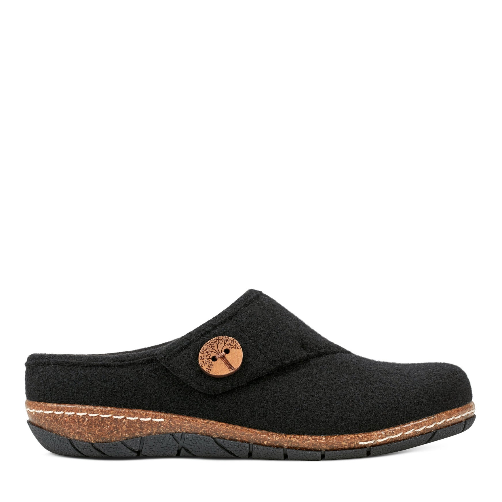 Ezra Round Toe Casual Slip-on Flat Clogs