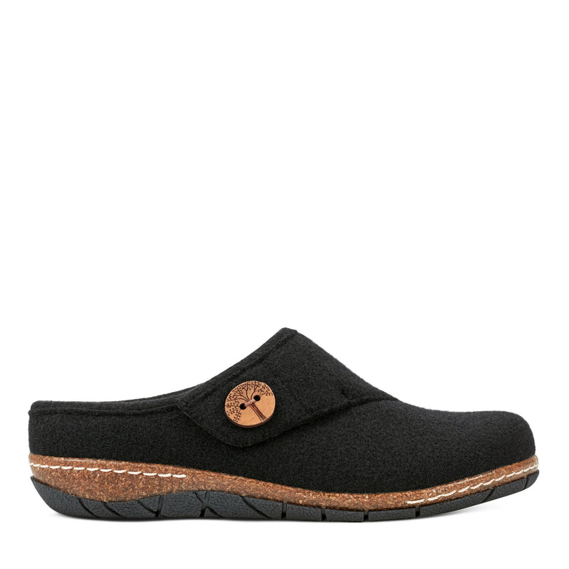 Ezra Round Toe Casual Slip-on Flat Clogs
