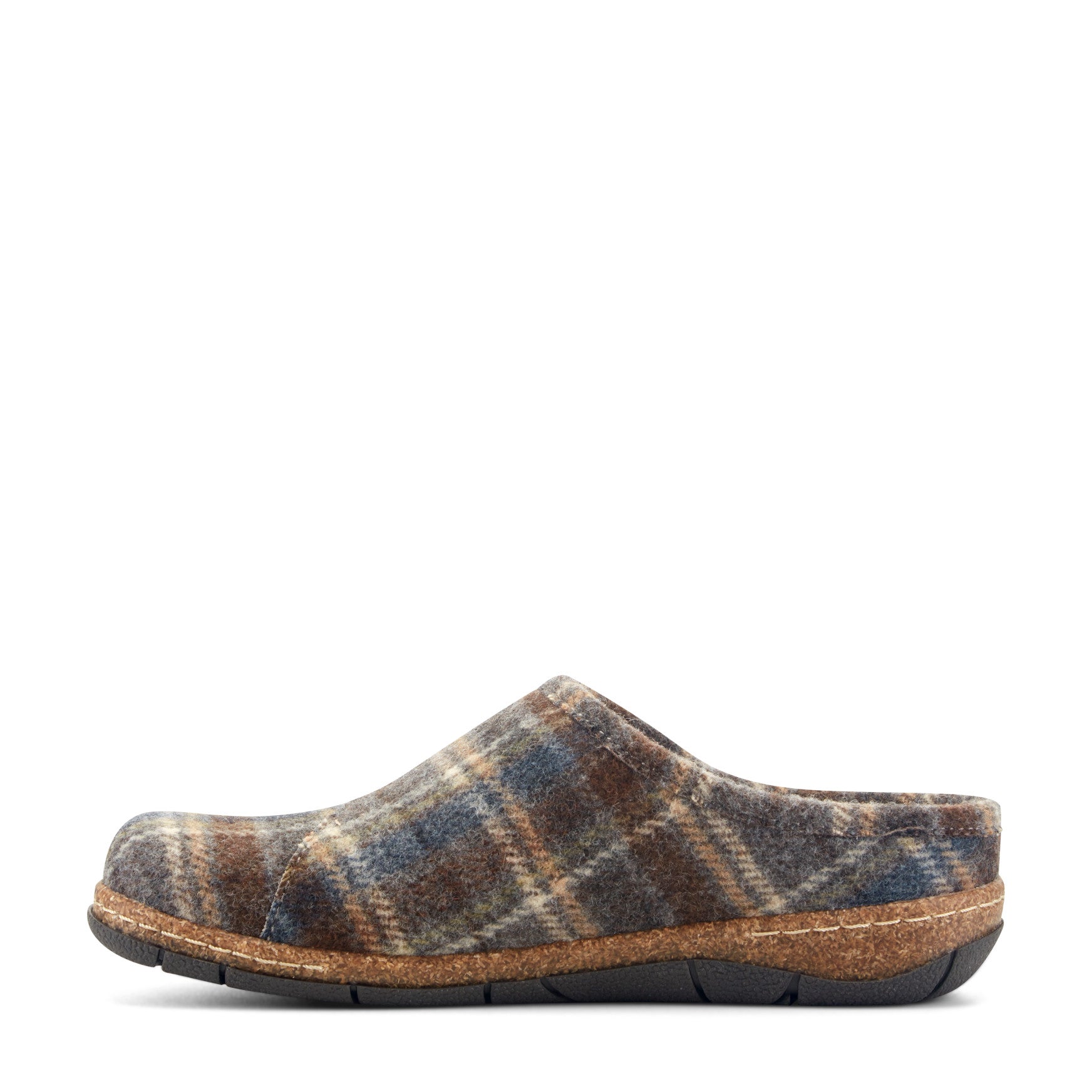 Ezra Round Toe Casual Slip-on Flat Clogs
