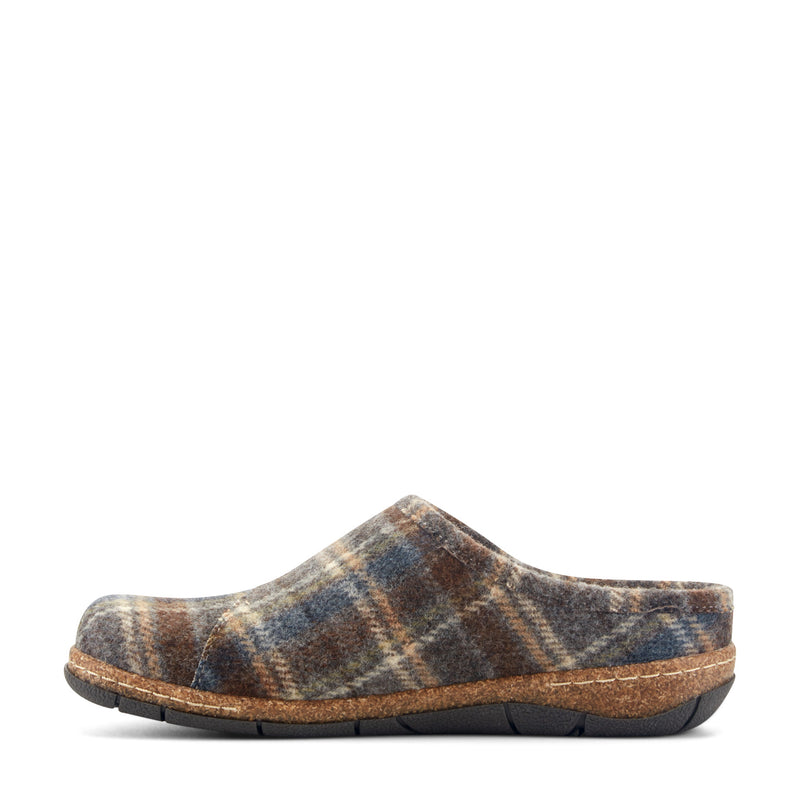 Ezra Round Toe Casual Slip-on Flat Clogs
