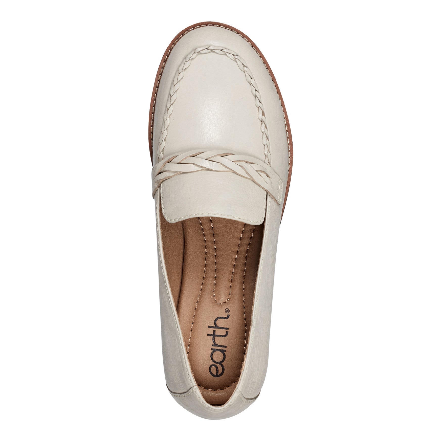 Edie Stacked Heel Casual Slip-on Loafers