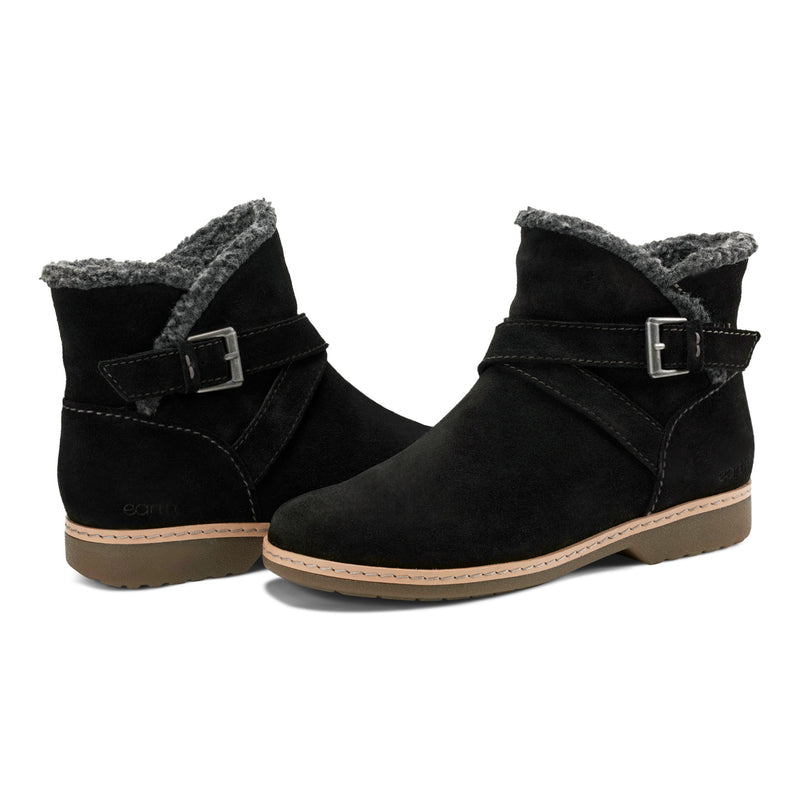 Hutton Water Repellent Suede Booties