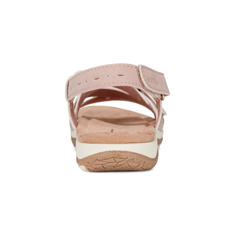 Samsin Round Toe Strappy Casual Flat Sandals