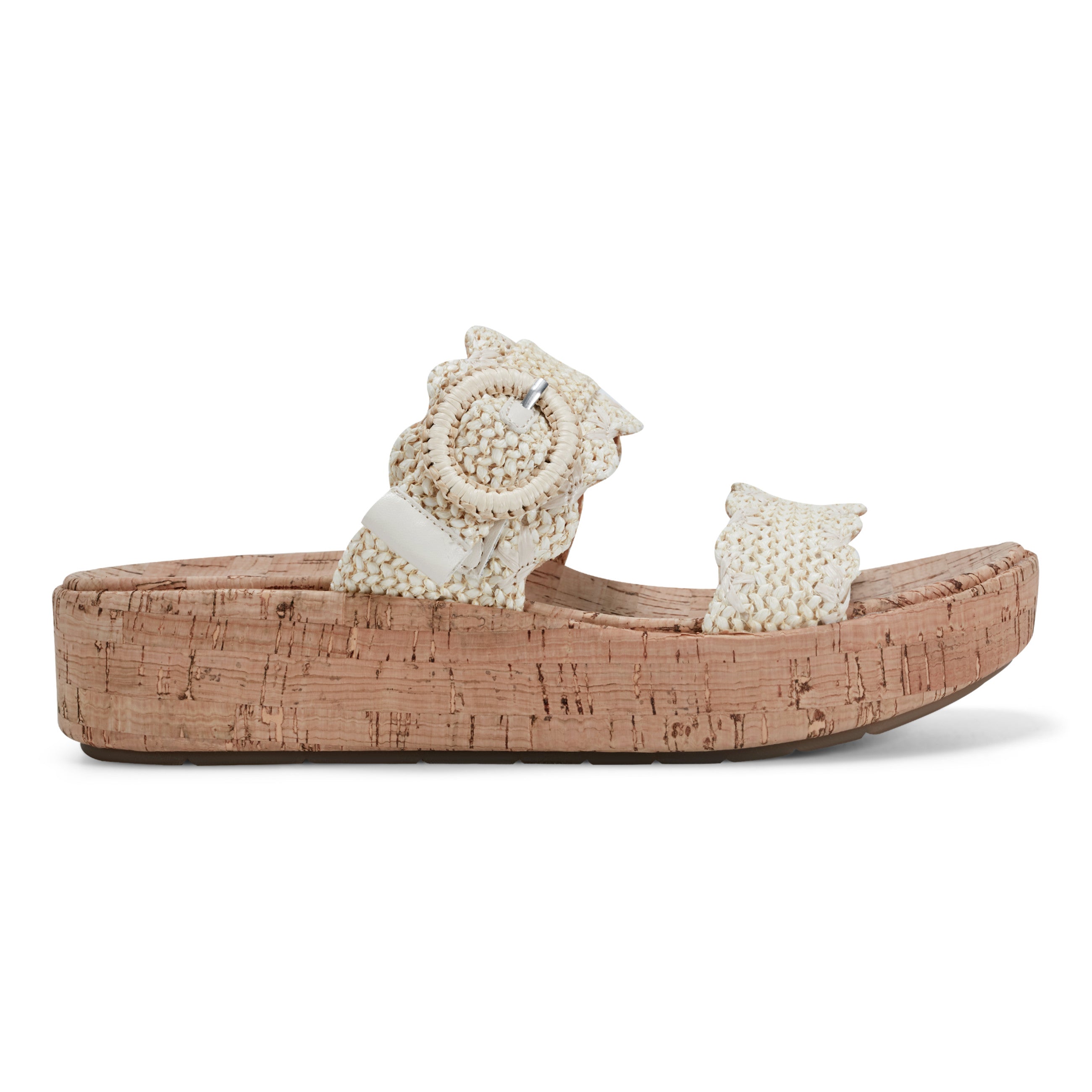 Subtle Slip-on Casual Platform Wedge Sandals