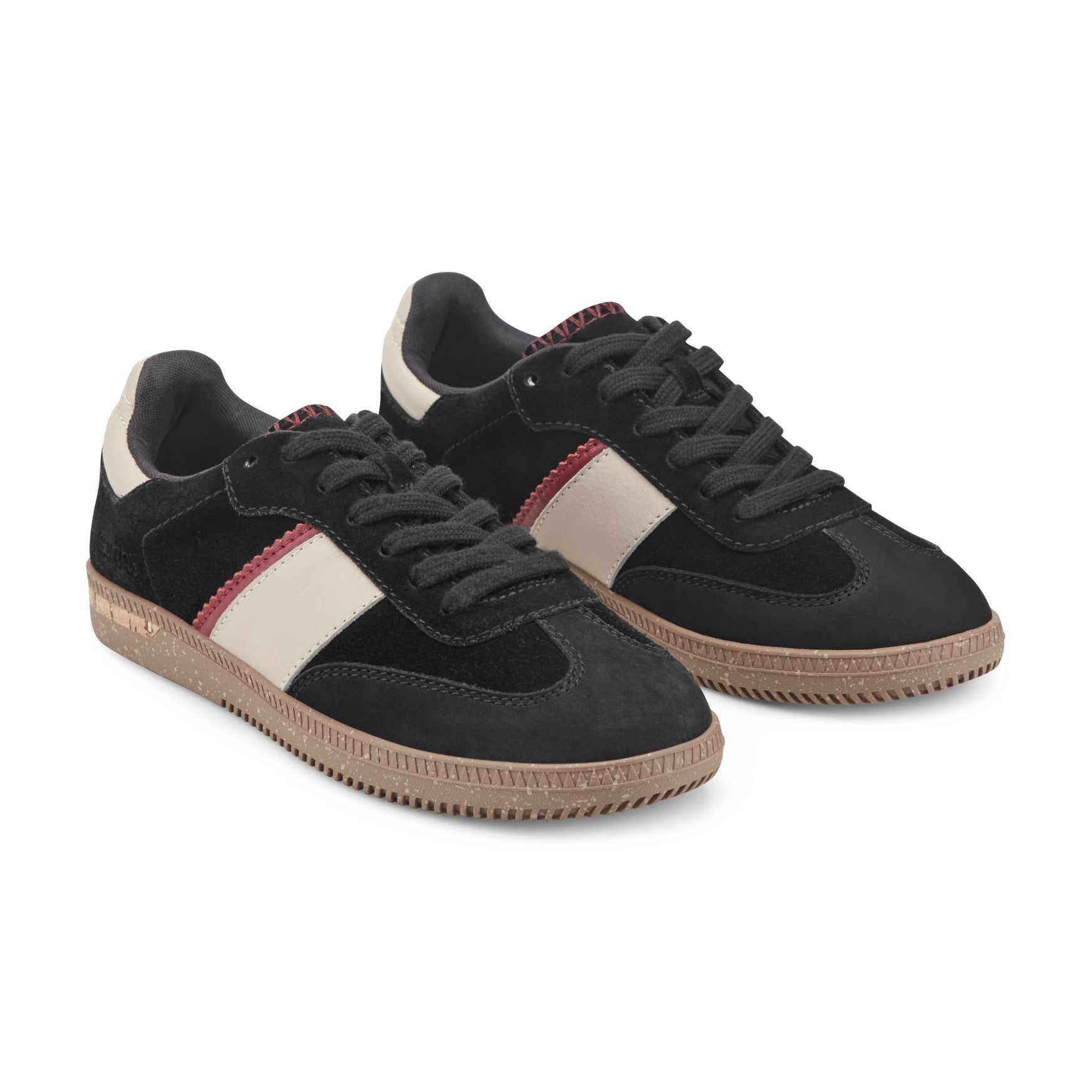 Women's Penny Lace-Up Sneakers - Black Suede | earth® shoes