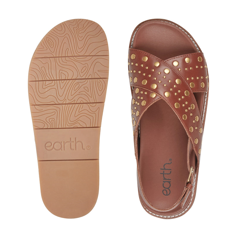 Ferdie Studded Leather Sandals