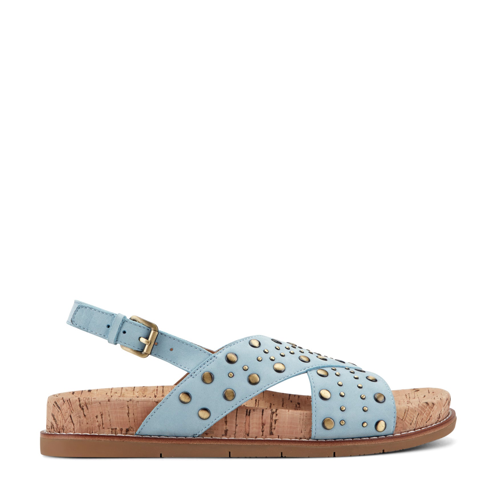 Ferdie Studded Leather Sandals