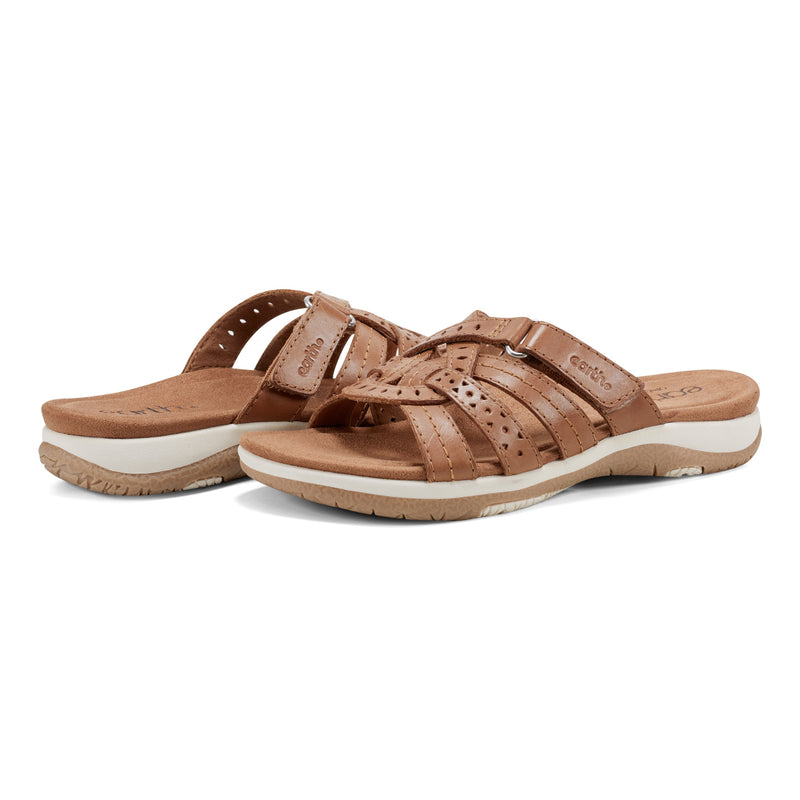 Sassoni Strappy Casual Slip-On Flat Sandals