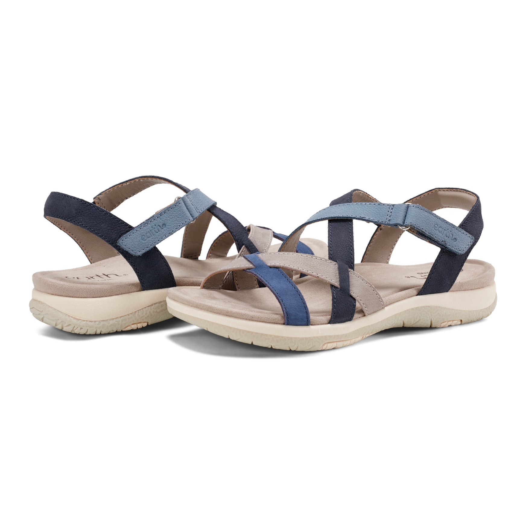 Sterling Casual Strappy Round Toe Flat Sandals