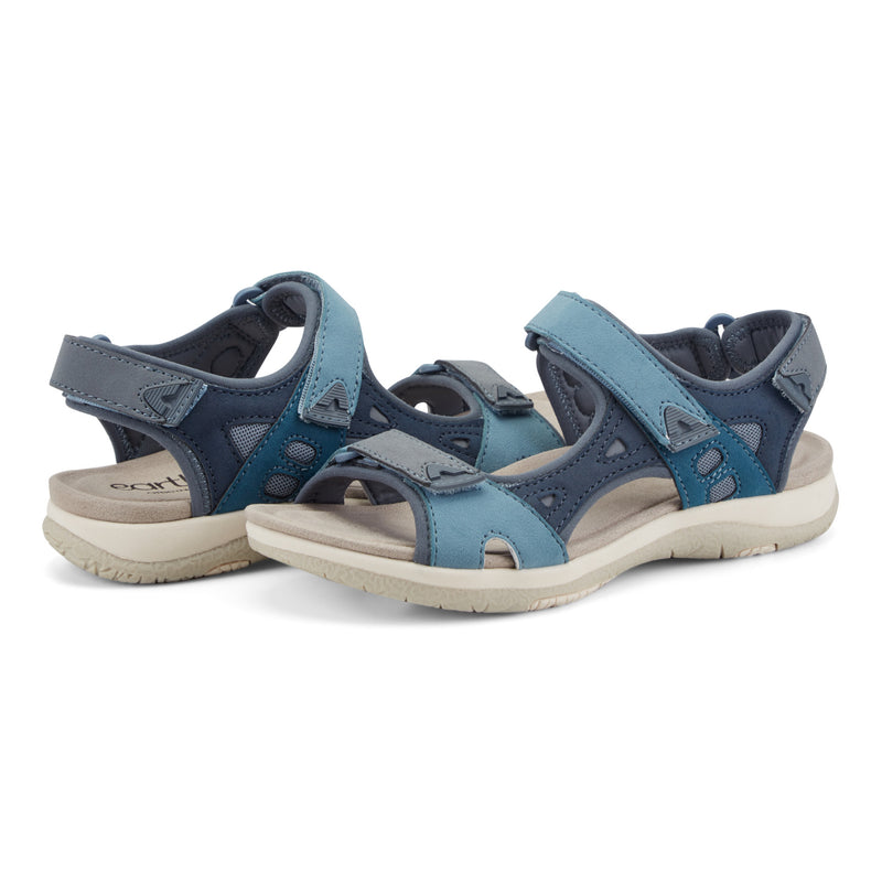 Skylar Round Toe Lightweight Casual Flat Sandals