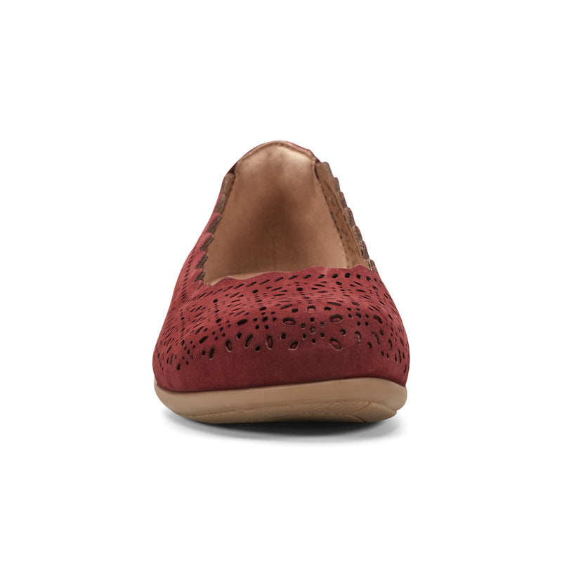 Bria Round Toe Casual Slip-on Ballet Flats