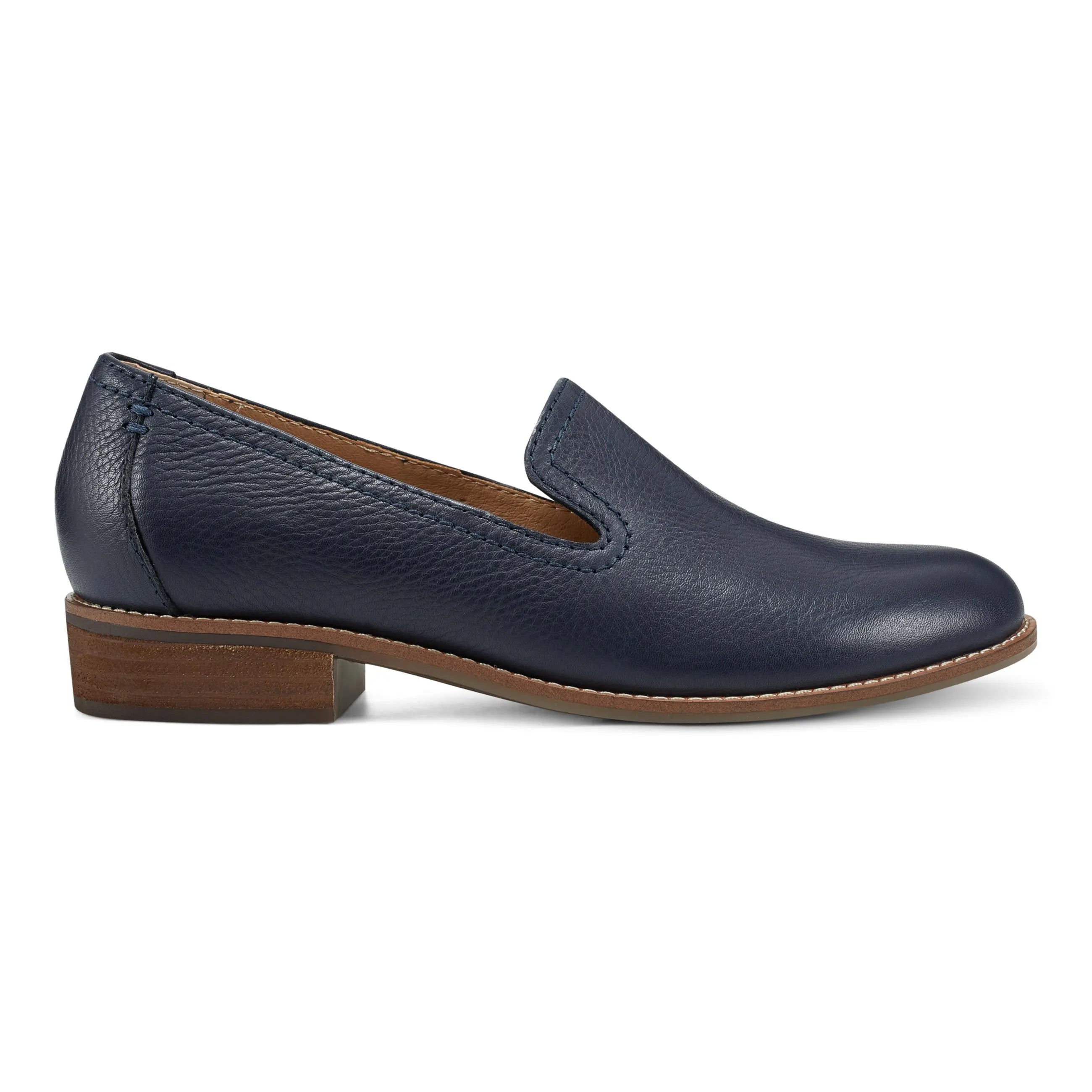 Edna Round Toe Casual Slip-on Flat Loafers