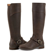 Mira Round Toe High Shaft Cold Weather Casual Boots