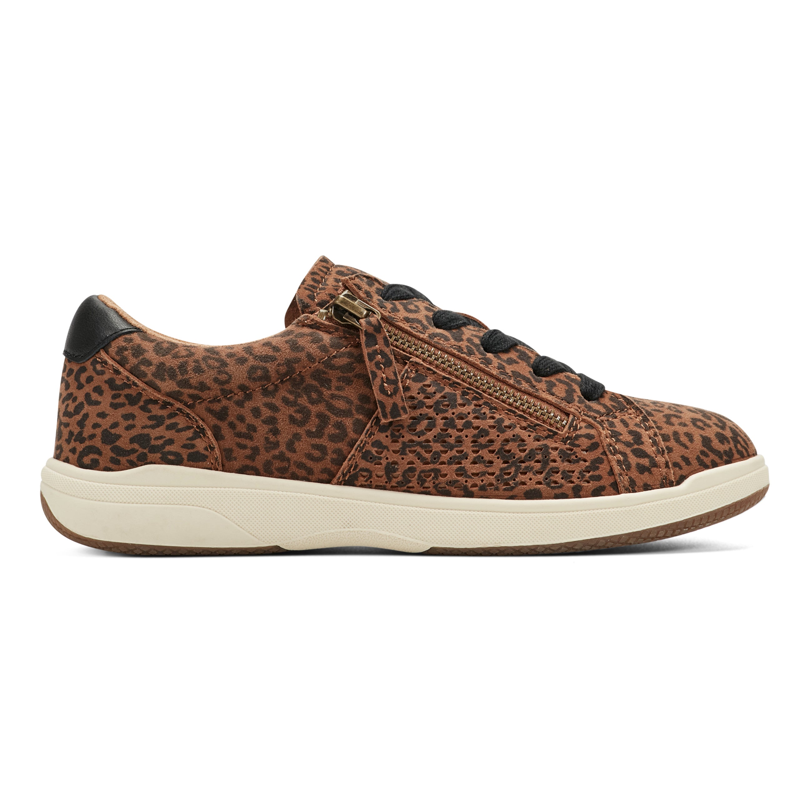 Netta Round Toe Casual Lace-up Sneakers