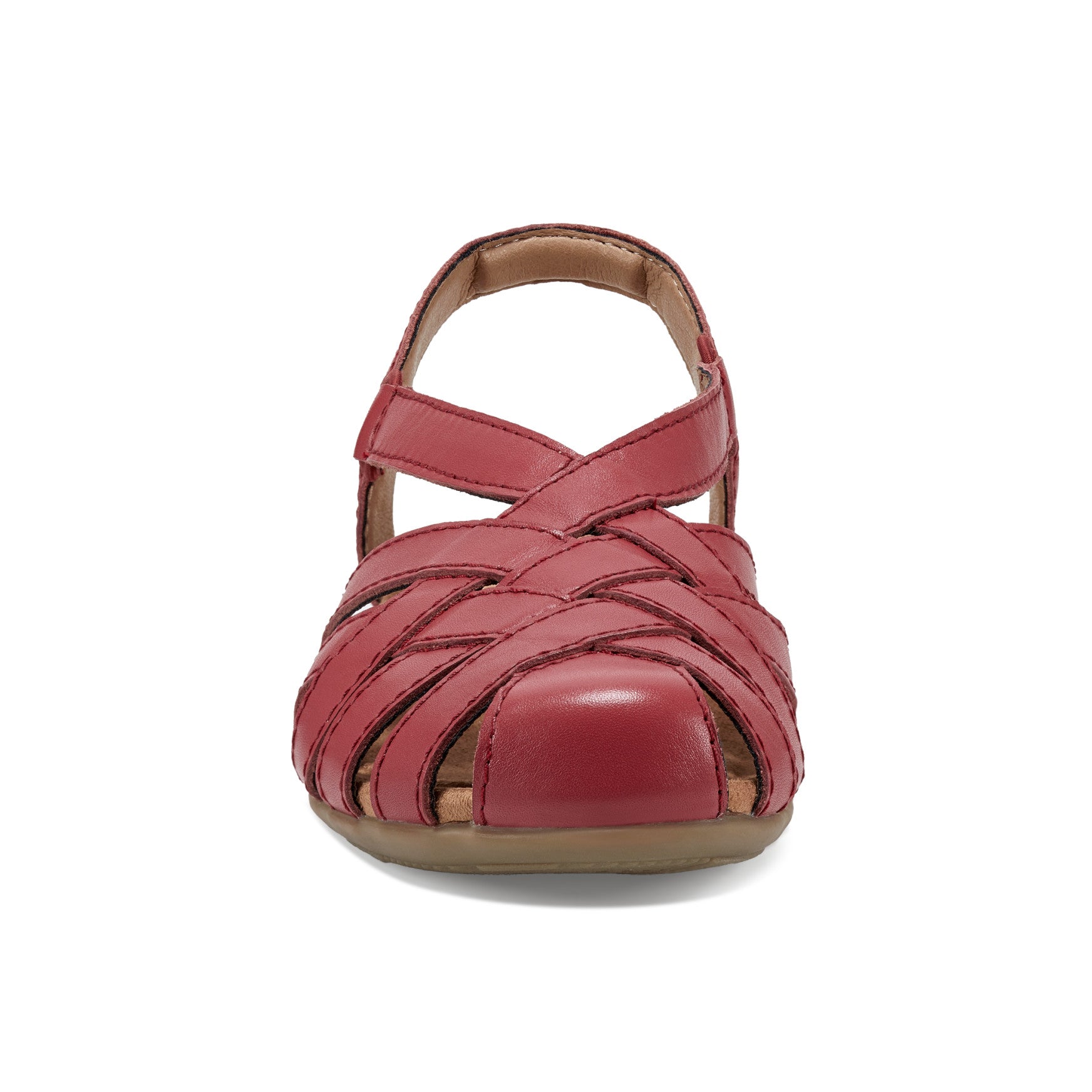 Berri Woven Casual Round Toe Slip-on Sandals
